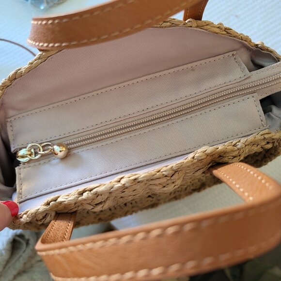 LC Lauren Conrad Straw Purse - Picture 7 of 7